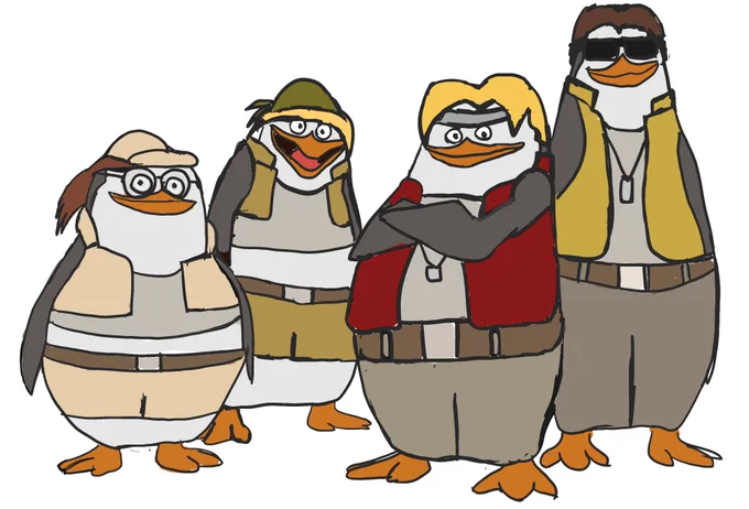 metal slug penguins 