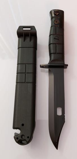 An unusual find in the 21st century, a bayonet made by IWI for the Negev LMG. It takes design cues from the AKM and FAL bayonets. From the collection of a Mr. Vladislav in MENA.