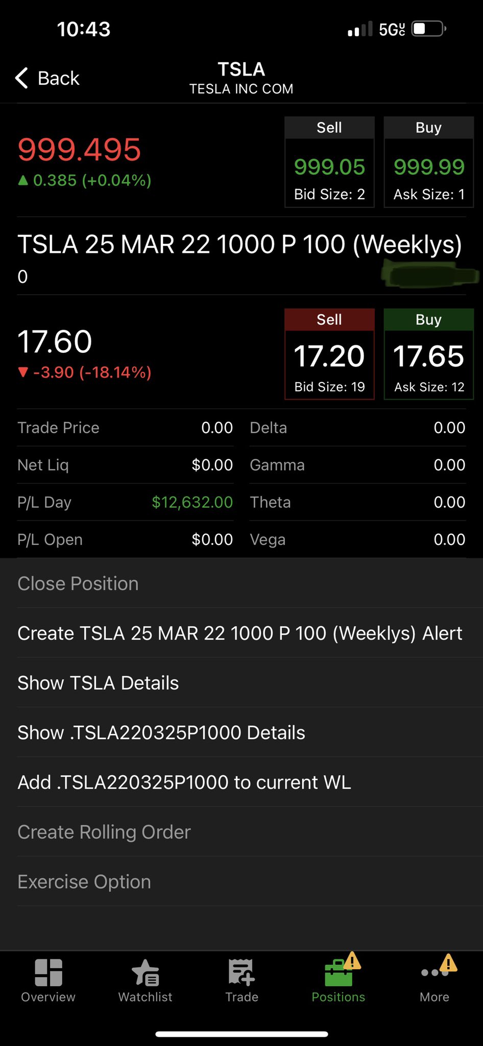 Nour Trades on Twitter "TSLA Wrapped it up quick today, Caught 1006
