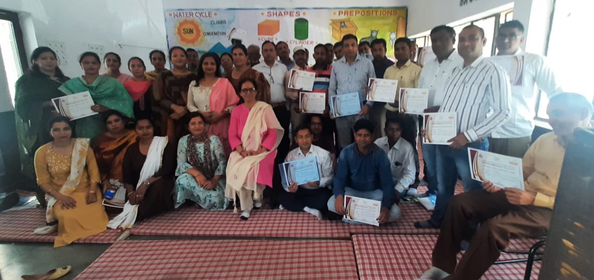 DeeoKaithal's tweet photo. Block Kaithal - Group 1 &amp; 2 (21-24 March,2022)
खंड कैथल में (FLN ) निपुण हरियाणा, नि���ुण भारत के तहत दो शिक्षक प्रशिक्षण ग्रुपों क��� बहुत ही खुशनुमा माहौल  में सम्पन्न हुआ। https://t.co/Wqo5VPfnxv