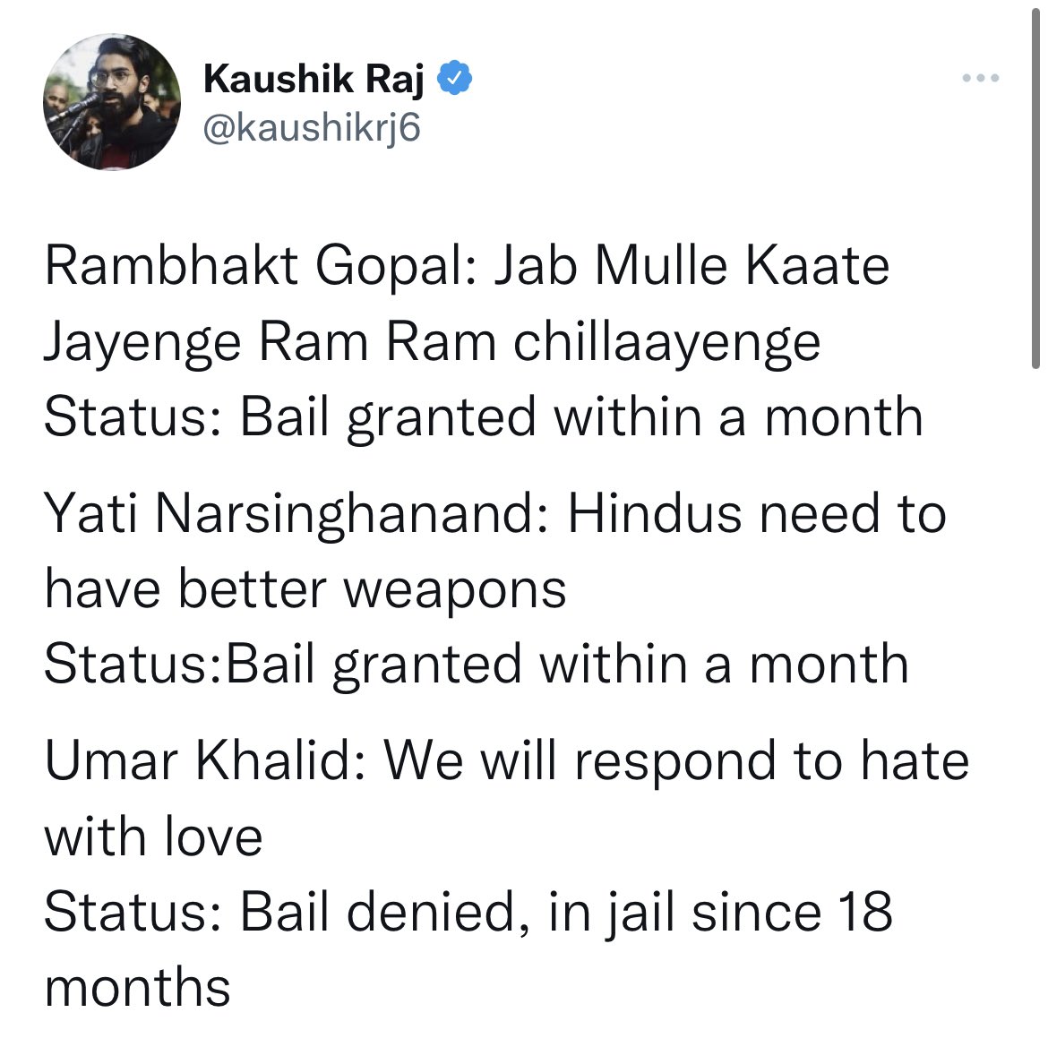 Our nation is very sick.