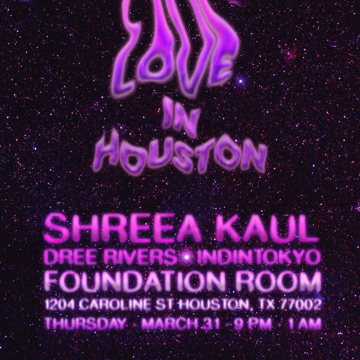 we put a private show together for y’all. see u there 💘