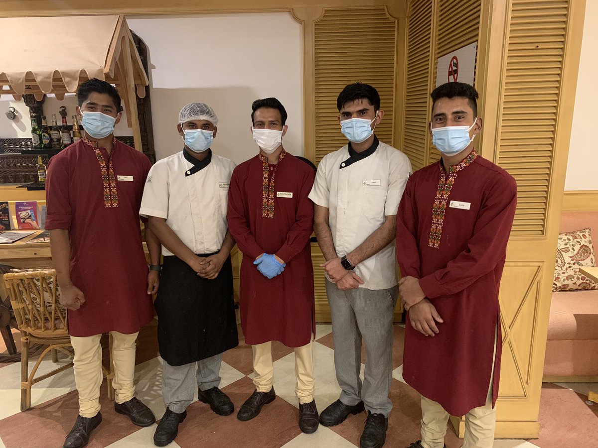 thegreatlahiri's tweet photo. Had a wonderful experience at Club Mahindra, Jaipur with these wonderful gentleman making the service beyond the lines of professionalism making it a home more than a resort. 
Highly recommend these names for an award if you have one. 
#clubmahindra 1/n https://t.co/lMK5LUklDR