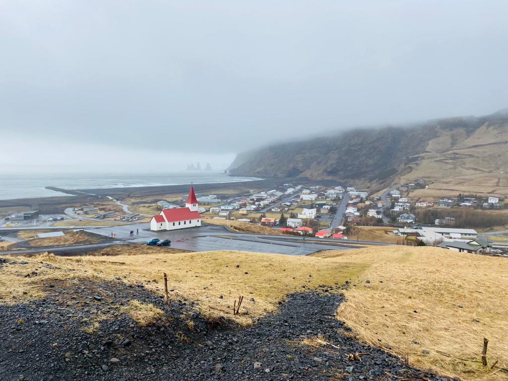 Reykjavik and view over Vik. #SherbsGoneToIceland <a href="/SherburnGeog/">Sherburn_Geography</a>