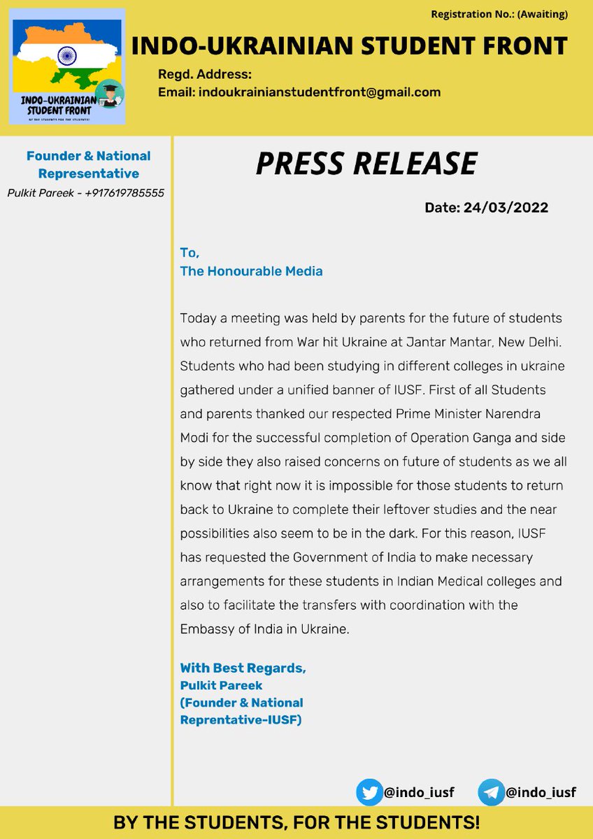 indo_iusf's tweet photo. Today's Press Release 
@IndiaAheadNews @BBCNewsAsia @aajtak @TV9Bharatvarsh @republic @ndtv @ZeeNews @News18Rajasthan @cnnbrk @BBCBreaking @BBCWorld @ptcnews @the_hindu @htTweets @timesofindia @TimesNow https://t.co/1n7Dzw5nQZ