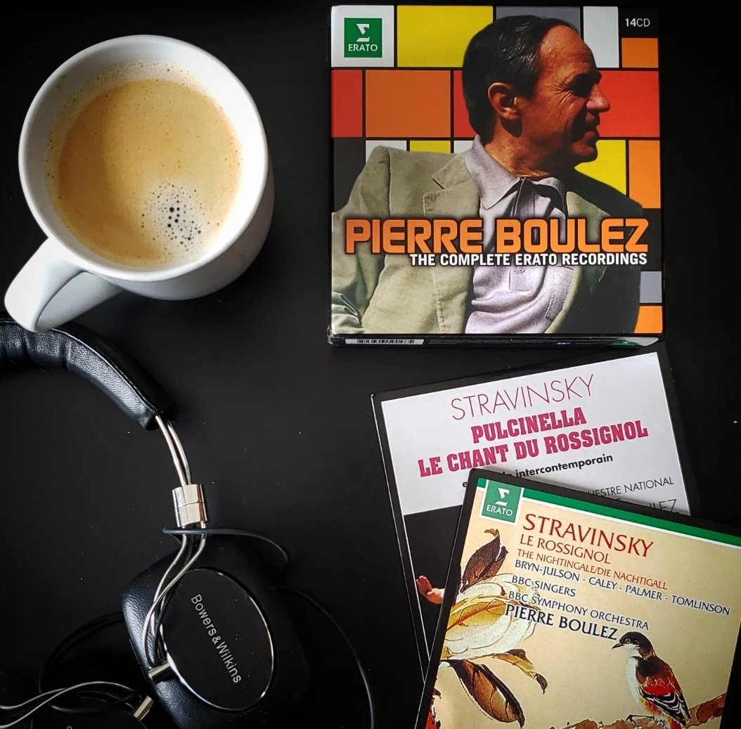 ¿Ya tienen su cafecito?

#PierreBoulez #Stravinsky