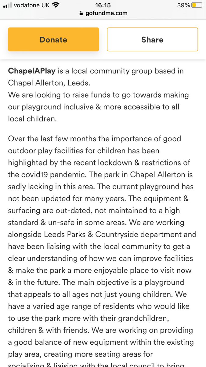 We had a wander round Chapel Allerton today including a look at the playground that <a href="/chapel_fund/">ChapelAPlay</a> are fundraising for.. gofundme.com/f/help-us-crea…