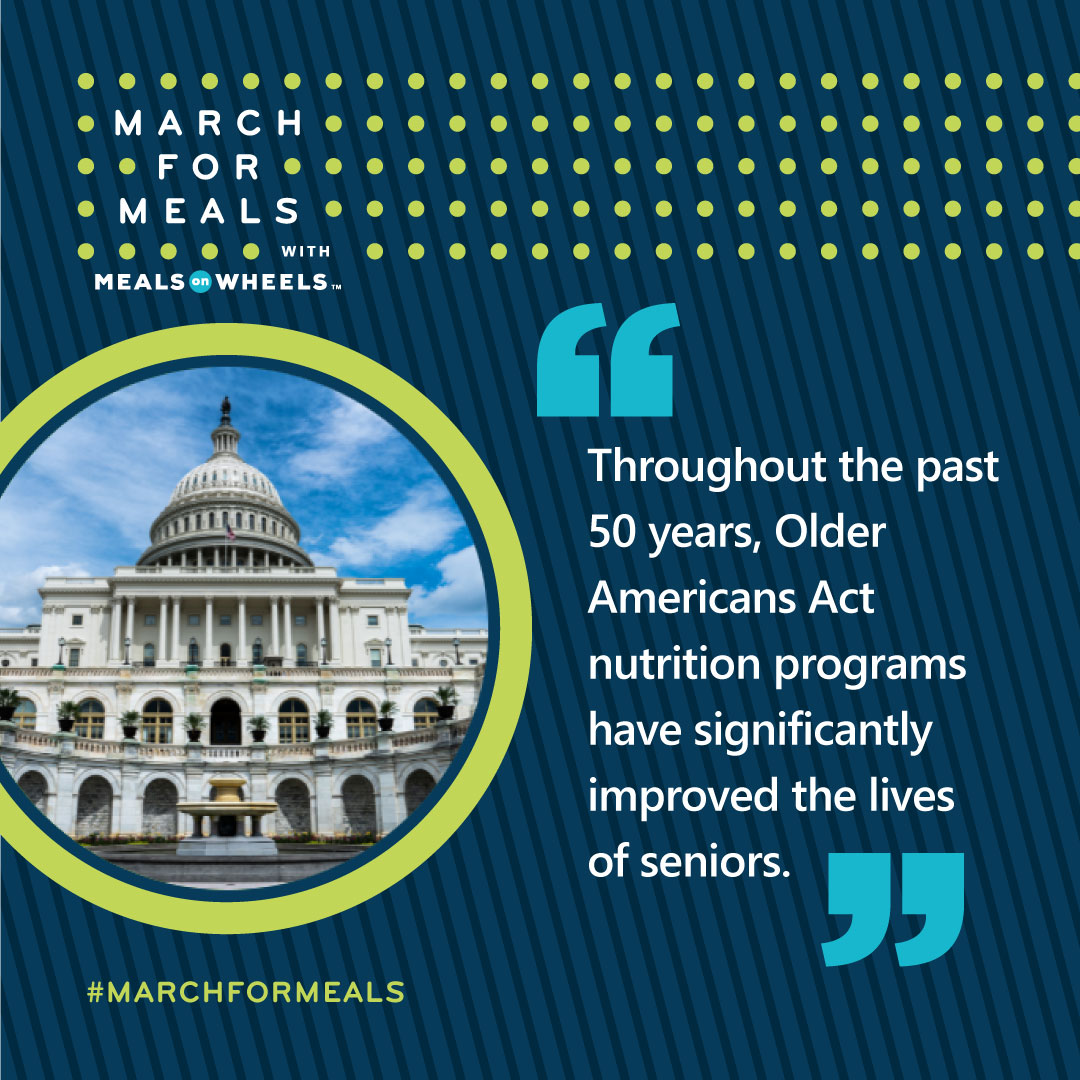 mealsonwheelsmp's tweet photo. MOWA is thrilled to announce that bipartisan resolutions to honor the OAA Nutrition Program and its 50 years of service to older adults were introduced in both the House of Representatives and the Senate. 

#MealsOnWheels
#MarchForMeals
#mowmp
#mowcc https://t.co/YYTAQCOhvM