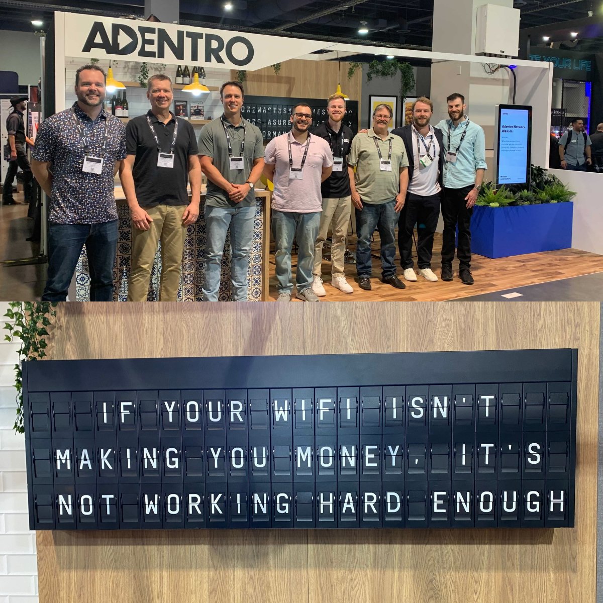 AdentroMktg's tweet photo. That’s a wrap for the Adentro team at the Bar and Restaurant Expo! Missed the show? Learn more about Adentro here —> https://t.co/SFm7lfZItz #bre2022 https://t.co/sV3Yohgkjf