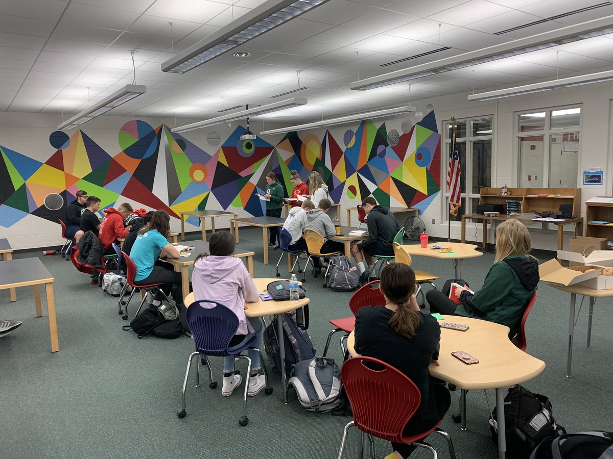 OHRocketFB's tweet image. Dori Schiets, Megan Rife, Rylee McKitrick and Sami Tack led our FCA meeting this morning. Their  message focused on overcoming the fear of failure in athletics and in our daily lives.