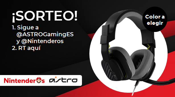 Nintenderos's tweet photo. ¡Sorteamos unos Auriculares con micrófono ASTRO A10 compatibles con Nintendo Switch!

1⃣ Sigue a @ASTROGamingES y @Nintenderos 
2⃣ RT aquí 

¡Suerte! - https://t.co/0Wc72vqJOk https://t.co/XhWugheDl6