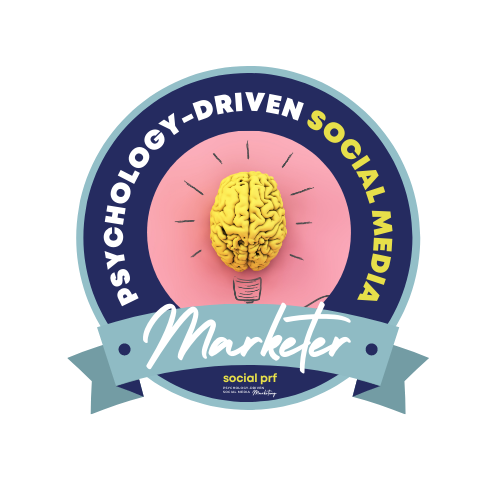 Finished my Social Prf - Psychology Driven Marketing course. 
Understanding how and why people use social media, how to build deeper relationships and sell using promotional periods. 
If you want to know how to use this in your business message me.