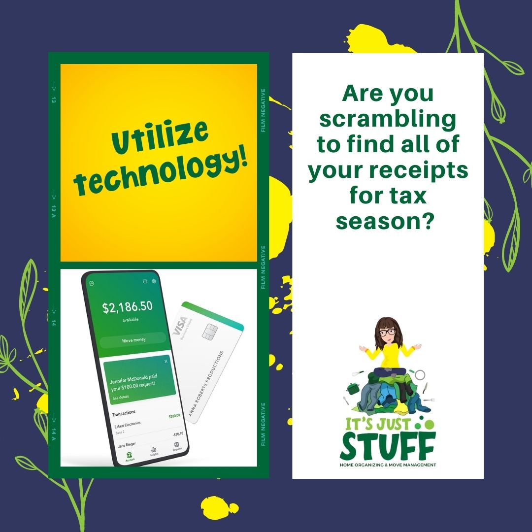 crazymaybebut's tweet image. #tipsandtricksthursday
Scrambling to find all of your receipts for tax season? 
Utilize technology! You can track mileage, deductions, and charitable contributions – there are apps (like Quickbooks) for that!  Once per week, clean out your receipts and file them appropriately.