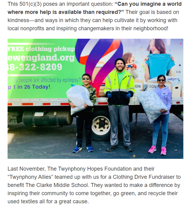 The Twynphony Hopes Foundation Inc. 501(c)(3) tweet media