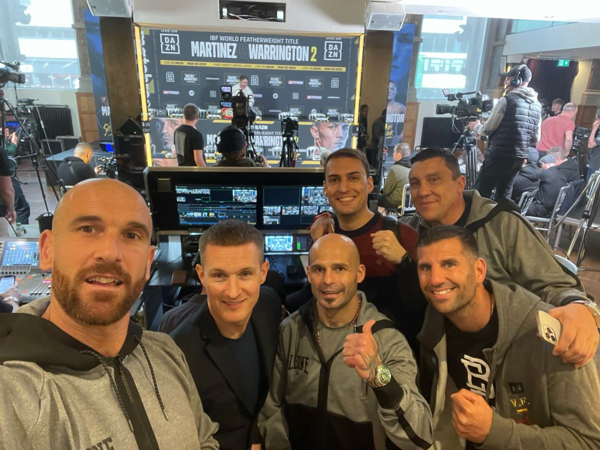 RickyPowWBC's tweet image. Rueda de prensa hecho ✅ @MartnezKiko vs @J_Warrington mañana pesaje y sábado que silben las balas @maravillabox @OscarZardain @MatchroomBoxing @EddieHearn @boxeoevolution @TininRodriguez #MartinezWarrington2