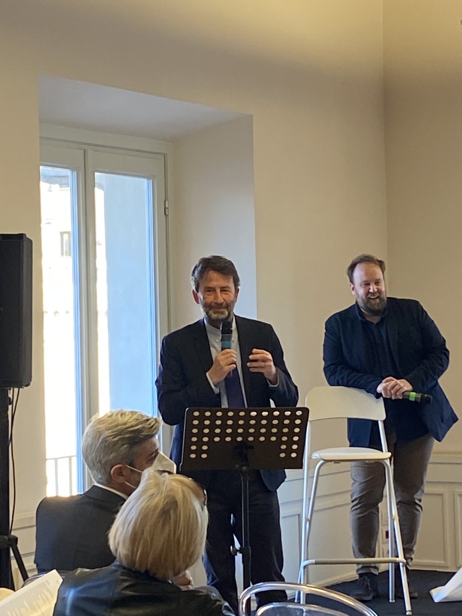 Il Ministro #DarioFranceschini presente a #GeneraliValoreCultura: «Il valore della collaborazione tra pubblico e privato nella gestione del patrimonio artistico, è una grande ricchezza». 
#PalazzoBonaparte #ARTEGenerali 
Live streaming qui 👉 youtu.be/CzI4UYjV8R0
#adv