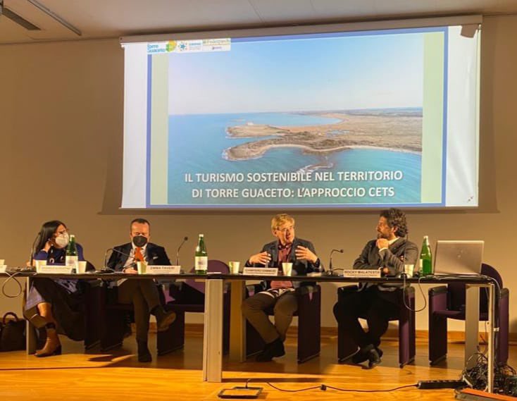 Federparchi's tweet photo. Oggi a Brindisi @GSammuri per portare avanti la Carta Europea del Turismo Sostenibile nell’area protetta di #torreguaceto https://t.co/1YKBzXn0FD