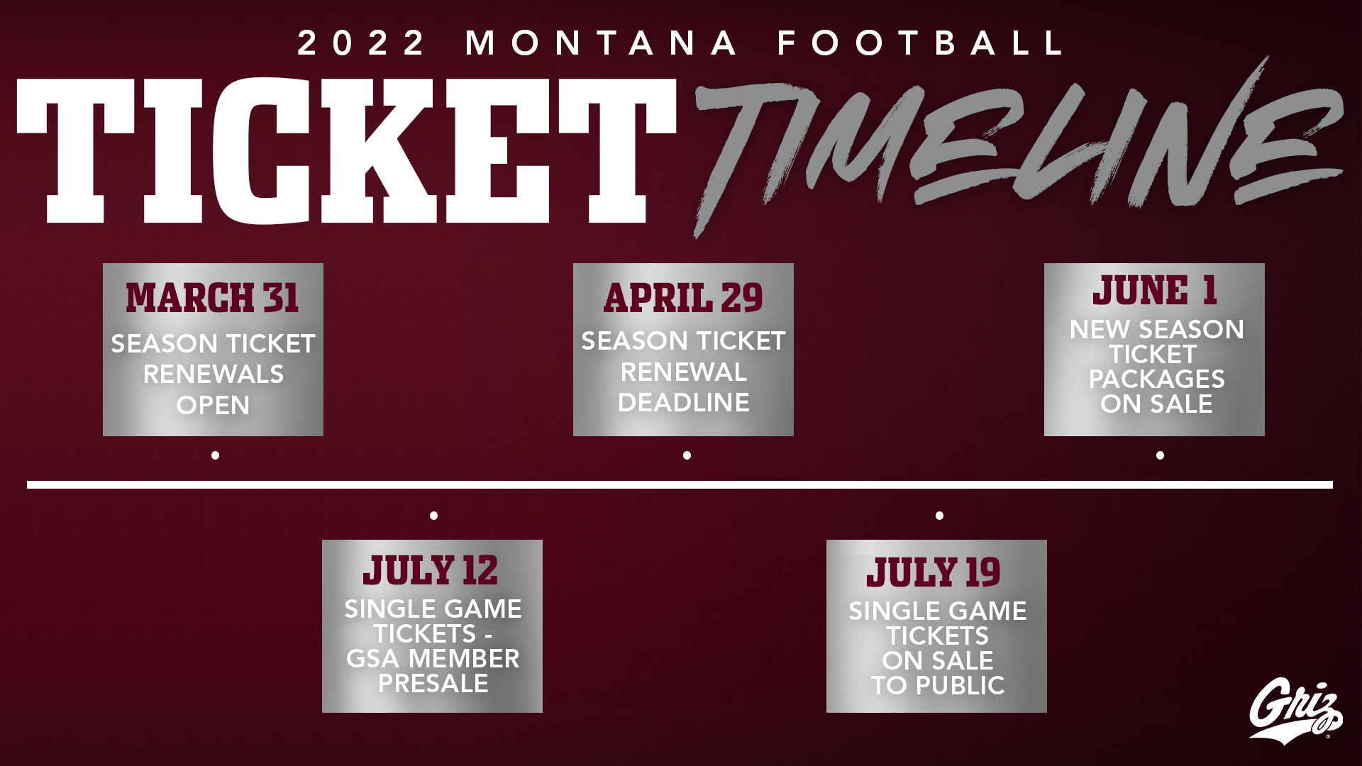 Montana Griz Football on Twitter "𝙎𝙚𝙖𝙨𝙤𝙣 𝙏𝙞𝙘𝙠𝙚𝙩 𝙍𝙚𝙣𝙚𝙬𝙖𝙡𝙨 are right