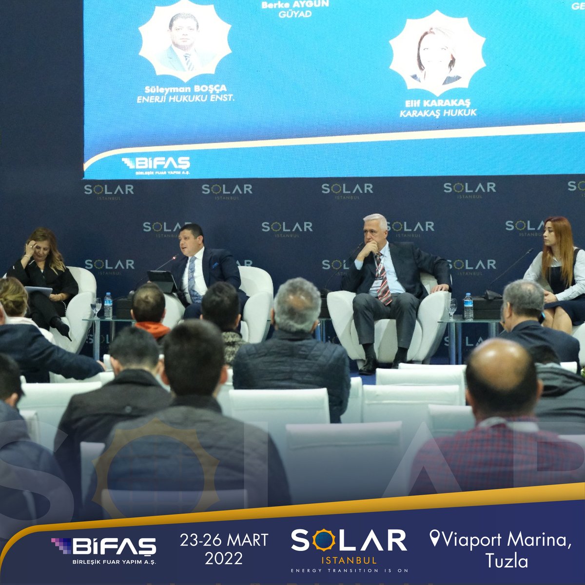 SolarIstanbul's tweet image. Solar İstanbul’un ikinci gününden kareler ..
Konferansta Solarda yeni iş modelleri, Yüzer Geslerin Enerji Dönüşümdeki Yeri, Mevzuattaki Genel Durum ve Yatırım Teşvikleri başlıkları işlendi.
Teknoloji Yazarı ve Gazeteci Serdar Kuzuoğlu davetli konuşmacı olarak katılım sağladı.