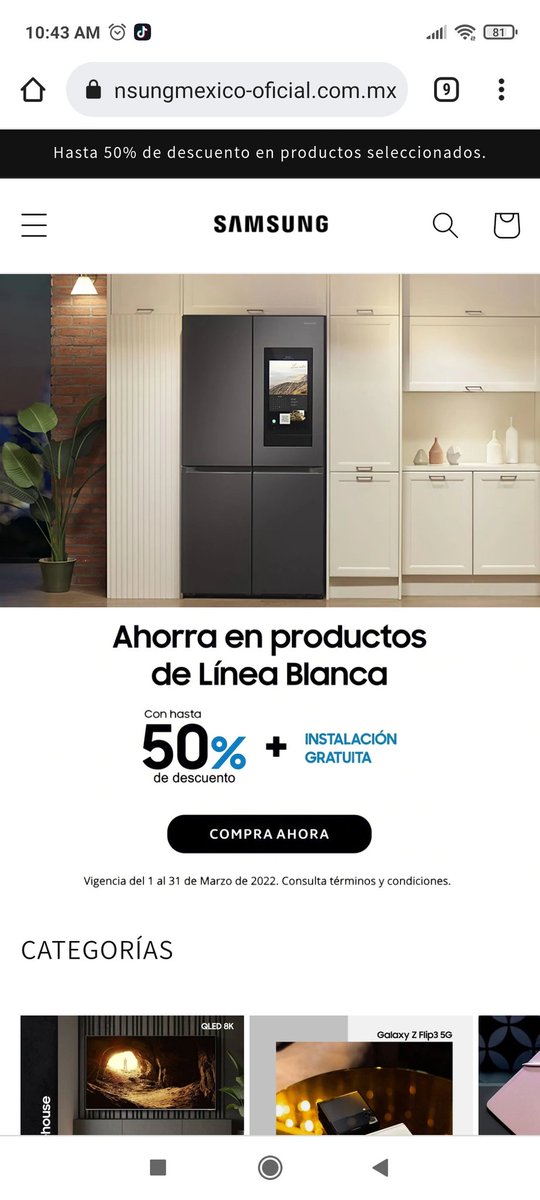 DRERNEST_00's tweet photo. @SamsungMexico Será esta página oficial o es fraude? Gracias https://t.co/d4oLKTC374
