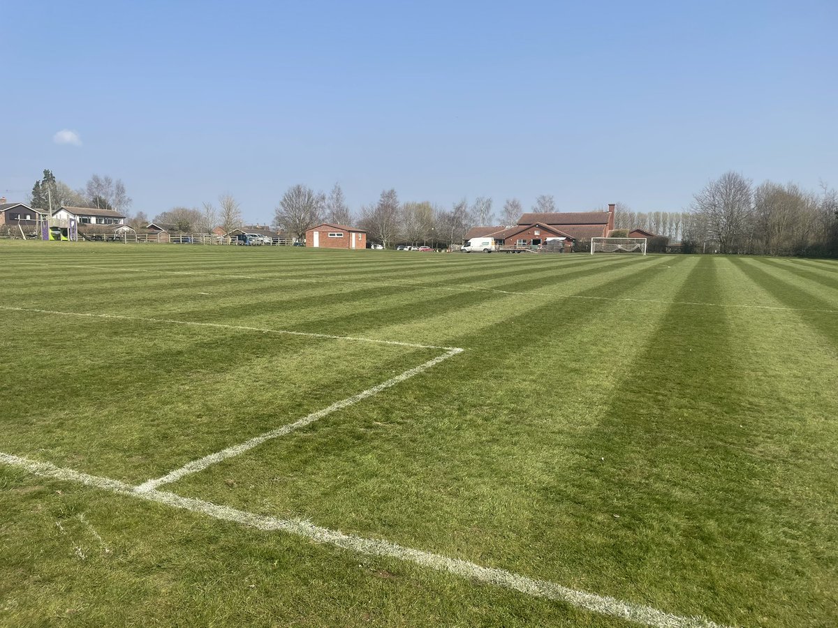 Highground1999's tweet photo. Verti draining at marden football club today https://t.co/5LxpTDIM2Z