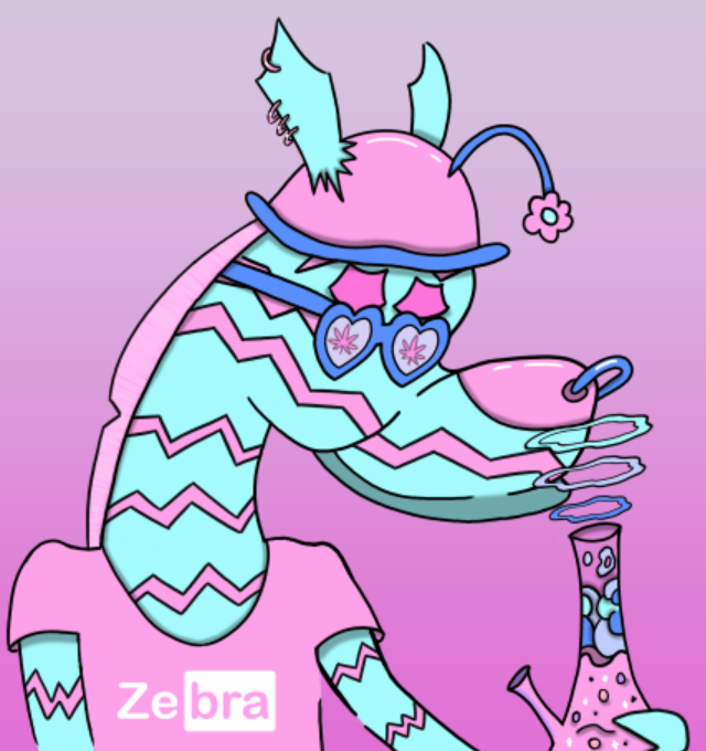 SiFz_y's tweet photo. I heard somewhere that pastel NFTs hit different? How about this Addicted Pastel Zebra? 🦓🦓🦓 #NFTProject #nftart #NFTartist #NFTCommunity https://t.co/93qMODqUFh