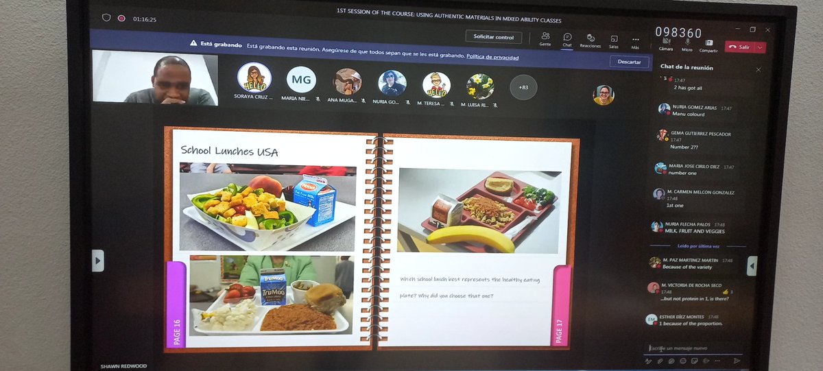 CFPIdiomas's tweet photo. Shawn Redwood is training 140 teachers from the 9 @educacyl provinces about the importance of using authentic material to teach and also how to cater the diversity of levels of our students.

The best training, always for our @educacyl teachers. #innovaCyL  #internacionalizaCyL https://t.co/rxgCZZDYFk