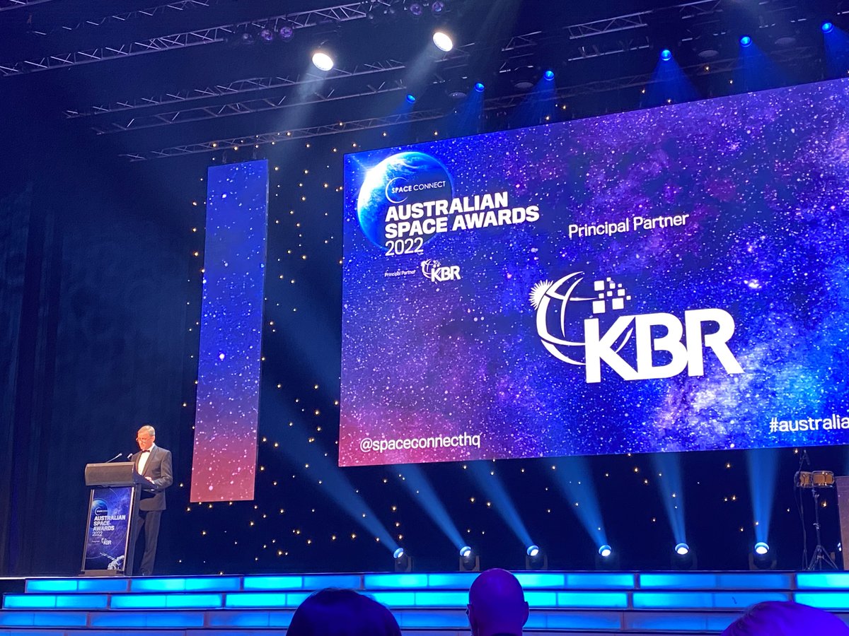 KBRincorporated's tweet photo. #KBR is pleased to have been the principal partner to the #DefenceConnect Australian Space Awards again this year! 

Congratulations to all the award winners. We look forward to seeing your growth and success in the industry! 

#australianspaceawards #KBRaustralia #spaceindustry https://t.co/mSup5eeBHT