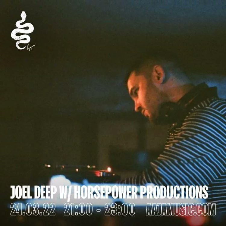 UK: 9:00 TONIGHT: 
AAJAMUSIC.COM
#joeldeep  w/
<a href="/MattHP1/">Matt HP</a> x <a href="/HorsepowerProd/">BENNY ILL</a>
live via <a href="/Aajamusic/">Aaja Music</a> LDN