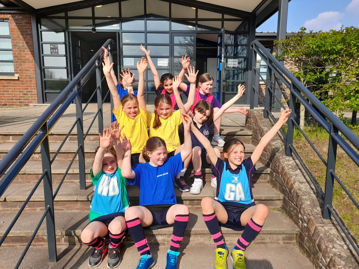 Great afternoon of house netball with Y4! 1st Yellow, 2nd Purple, 3rd Blue and 4th Green <a href="/MonPrepSchool/">Haberdashers' Monmouth Prep School</a> #fun #friends