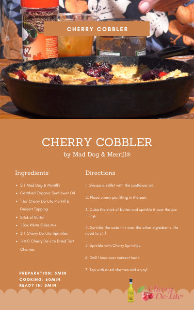 DogMerrill's tweet photo. Learn how to make Cherry Cobbler on the Grill! https://t.co/NPVzUdJbNt
#grillingrecipes #learntogrill #grillingblog #howtogrill #maddogandmerrill #americasgrillingshow @CountryOvensLTD https://t.co/W98rKEuFF4 #cherrydelite #doorcounty #countryovens https://t.co/nGCH7oWxGO