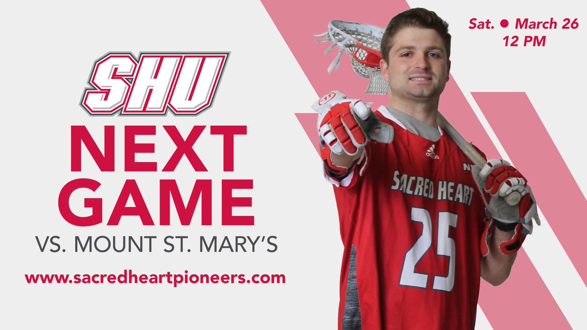 sacredheartmlax's tweet image. We look to make it 2-0 in NEC play this Saturday!

SHU x Mount

12pm at Campus Field!

#GoPios