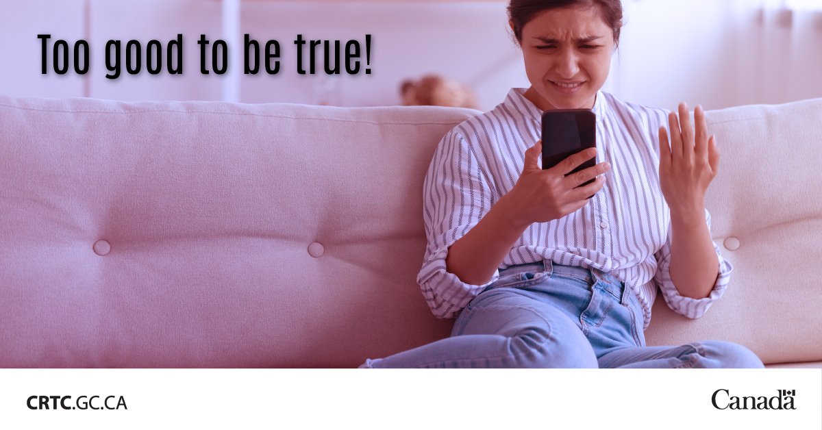 CRTCeng's tweet image. 🚨With the announcement of a $500 refund to a majority of Quebecers, some are already receiving fraudulent text messages asking them to click to cash it in.
⚠️WATCH OUT. 
🚫The Quebec government will not give refunds by text message!
#BeAlert