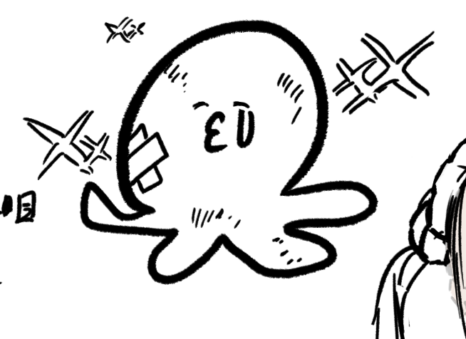 落書きの最中俺を笑顔にしてくれたタコピー 