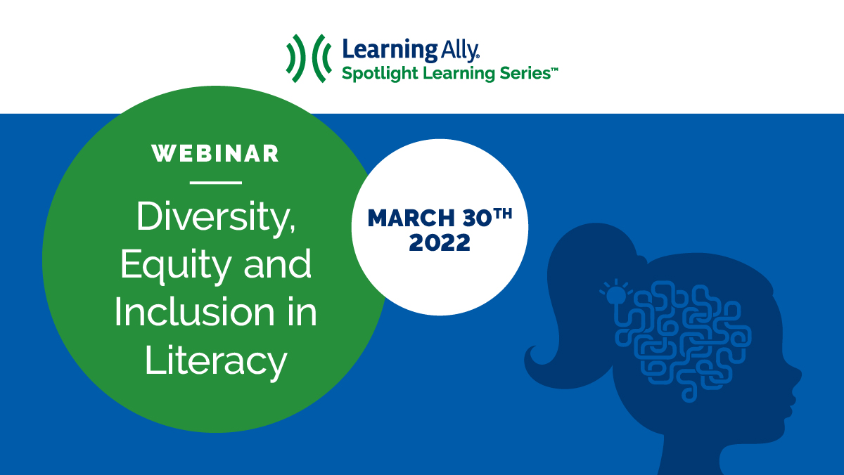 Learning_Ally's tweet photo. Dr. Sherril English will discuss belonging in the era of #Diversity, #Equity & #Inclusion, and the foundational importance of #literacy in achieving #equity in disadvantaged populations. #SpotlightLearningSeries #SLS #DEI
Register now: https://t.co/4xVwMr5q2z https://t.co/cDLj2UPM1o