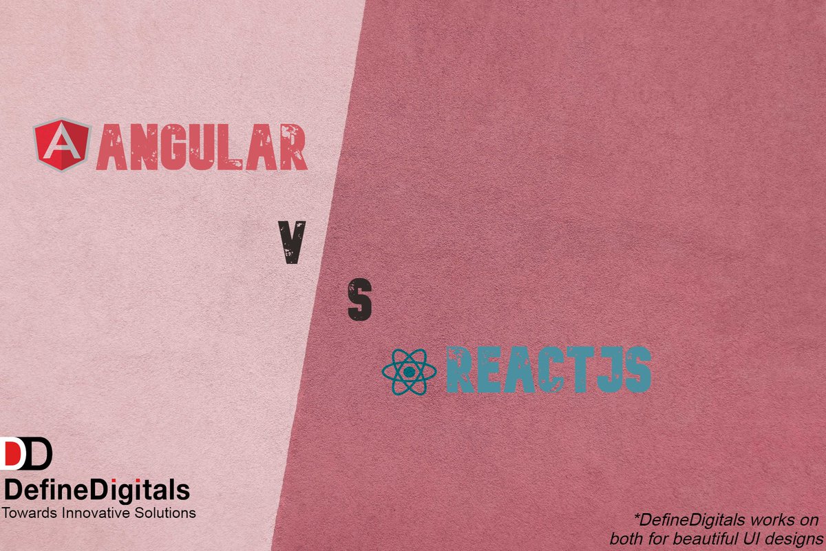 define_digitals's tweet image. ReactJS- pros: 1. Creating Dynamic Web Applications Becomes Easier
2. SEO Friendly

Cons: 1. Poor Documentation
2. JSX as a barrier

Angular- pros: 1. Enhanced Design Architecture
2. Custom directives

Cons: 1. Limited SEO options
2. Steep learning curve

#angular #reactjs #seo