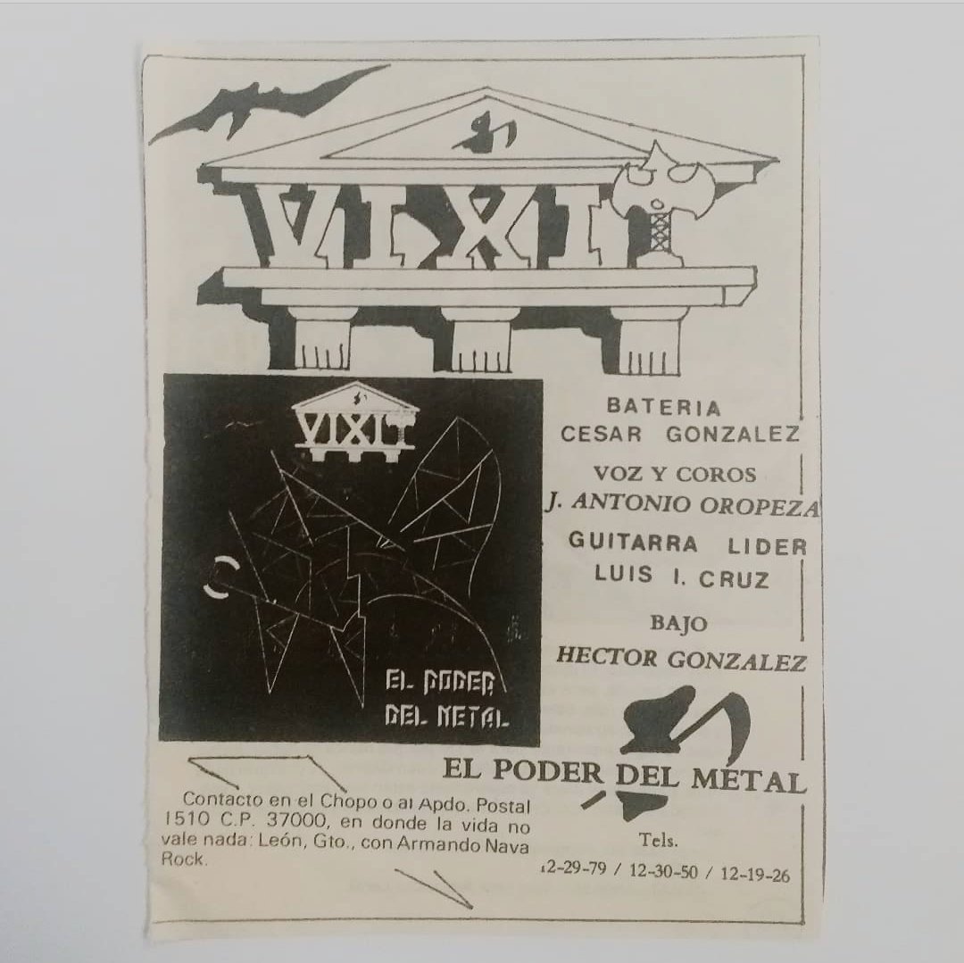 metalero_museo's tweet photo. Promocional de VIXIT promocional del año 1991 #vixit #museodelheavymetalmexicano https://t.co/wlXDvKfGiT