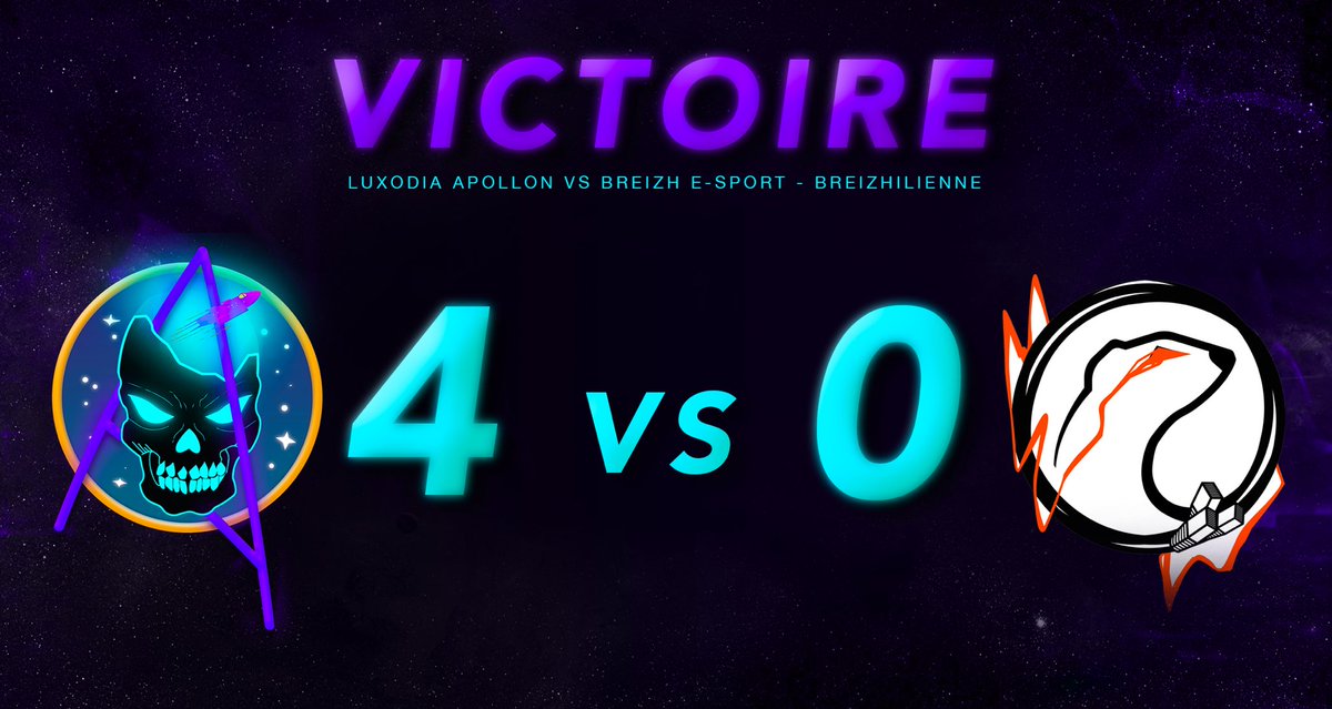 _Luxodia_'s tweet photo. 🪐 Hier soir a eu lieu un match de @PlayAllForOneFR #2k22 ! Notre équipe nous a menée à la victoire 4-0 ! Merci a l’équipe des #BreizhESport pour ce match ainsi qu’à @AydenPlay d’avoir stream celui-ci..See you soon..☠️ https://t.co/GMK8D2vWVZ