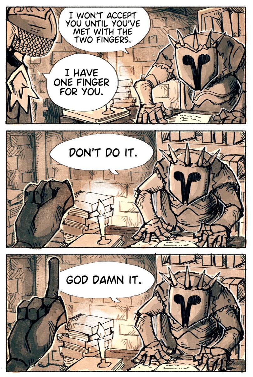Only the funniest, most creative #EldenRing-comics from me, yes siree... 