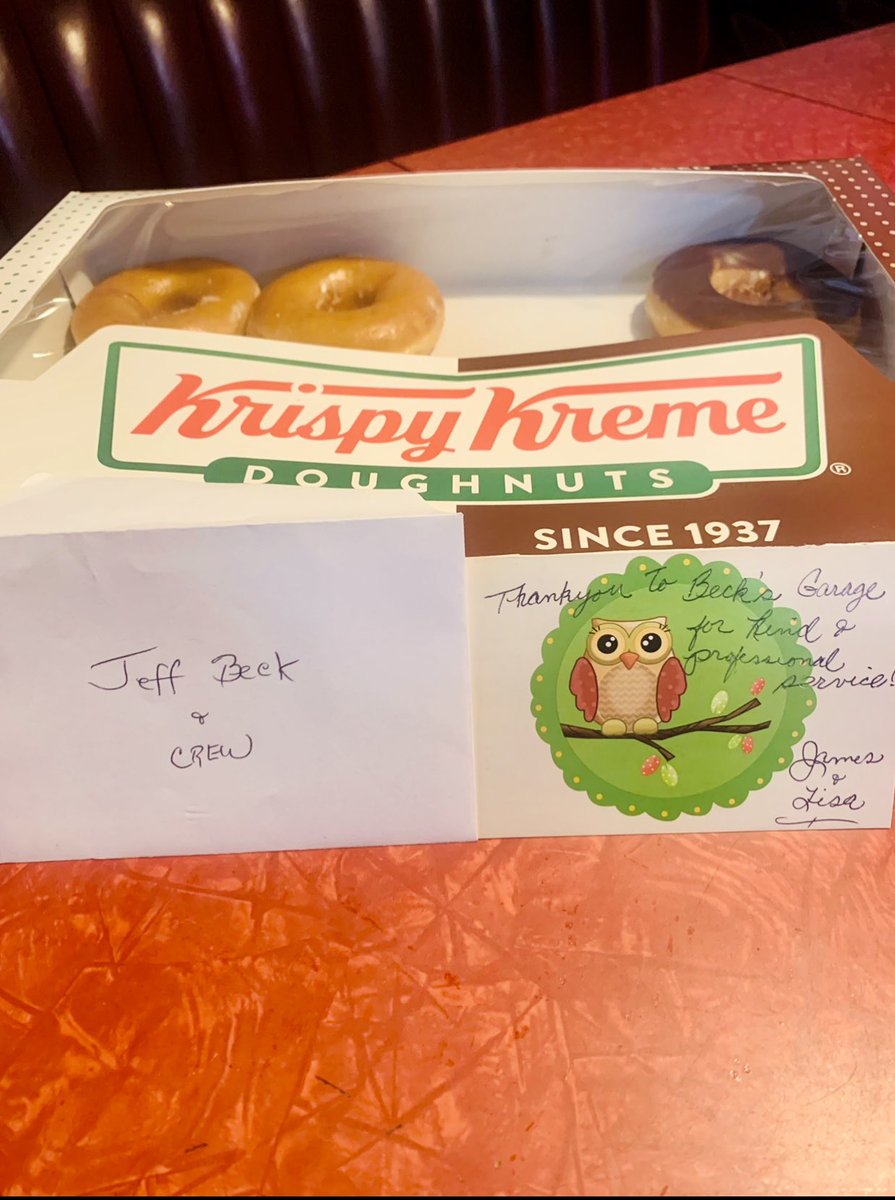 They say you shouldn’t care what others think of you. But when you’re in business to serve others in the community, what others say means a lot!

Thanks James and Lisa for the kind words, and the yummy donuts. 🍩 It warmed our hearts and filled our bellies!♥️🔧