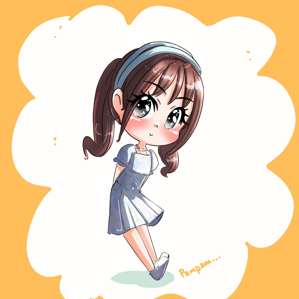 เอาละ วาดมาถึงโอชิที่ติดเซมเพลงนี้คนสุดท้ายละ ไว้ท้ายสุดไม่ใช่อะไรนะ มีคนอยากได้น้อง 3 ชุด เลยแปะโป้งไว้นิดนุง 55555
#PampamBNK48 #BNK48 #BNK48Fanart #SayonaraCrawlTH #ลมยน