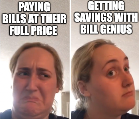 TheBillGenius's tweet photo. Bills don't have to be so painful - sign up for your savings today! 🤑 https://t.co/0JTLjWqi3N