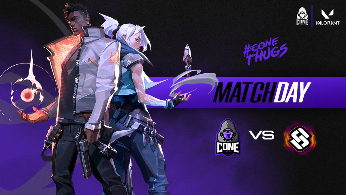 ConeThugs_'s tweet photo. ¡Seguimos en marcha hasta el final!🔥
Estamos en la semifinales, partido que será transmitido por @RKCasters📺
ConeThugs vs #ShadowE-sports
Nos vemos a las 7:30PM 🇵🇪
#VALORANT #Valorantlatam #MSICUP2022 #CONETHUGS #GoMaleantes https://t.co/CrzZEE6qR3