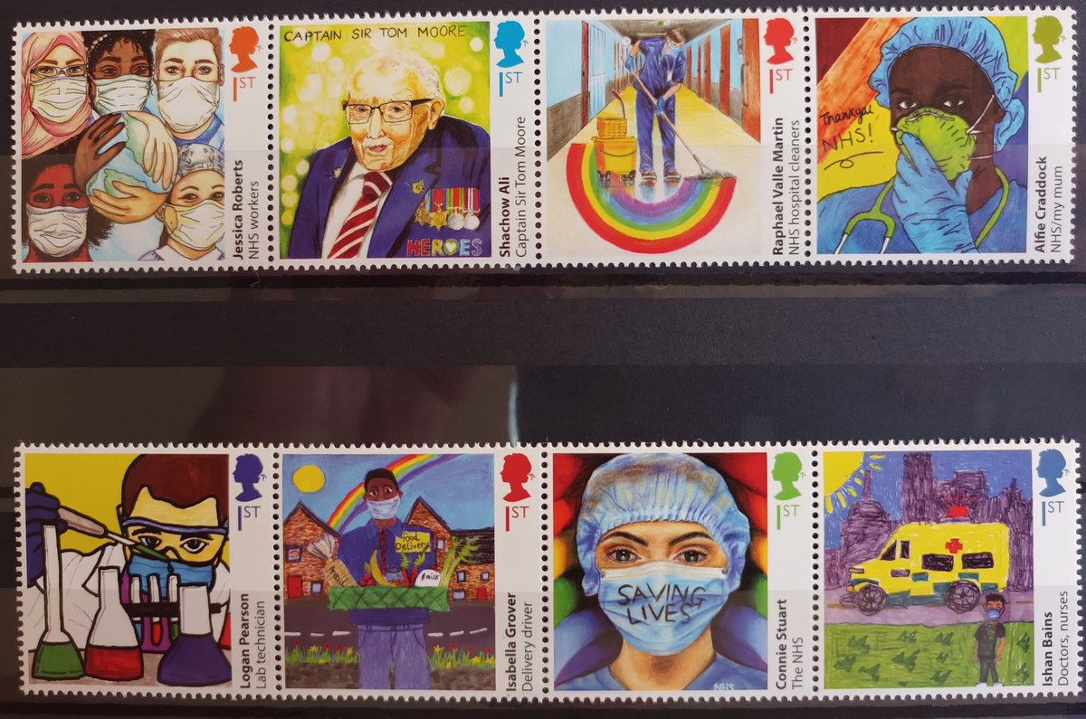 The BG Commeratives- Heroes of the Covid Pandemic.

I don't normally like this style of design, but these work well.