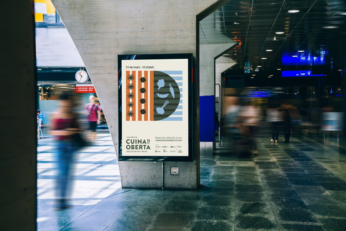 ValenciaDesignF's tweet photo. Vuelve “Cuina Oberta” con un cartel homenaje a la huerta valenciana, a su gastronomía y a sus sabores, en una imagen diseñada por @bysaraantolin.

📆 31 marzo - 10 abril
https://t.co/sJ4kqSqBiH
#CuinaOberta26 https://t.co/YlPAFO9aVh