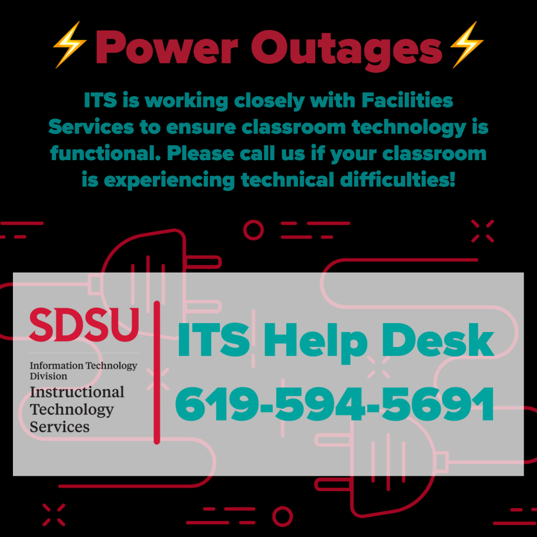 SDSU ITS tweet media