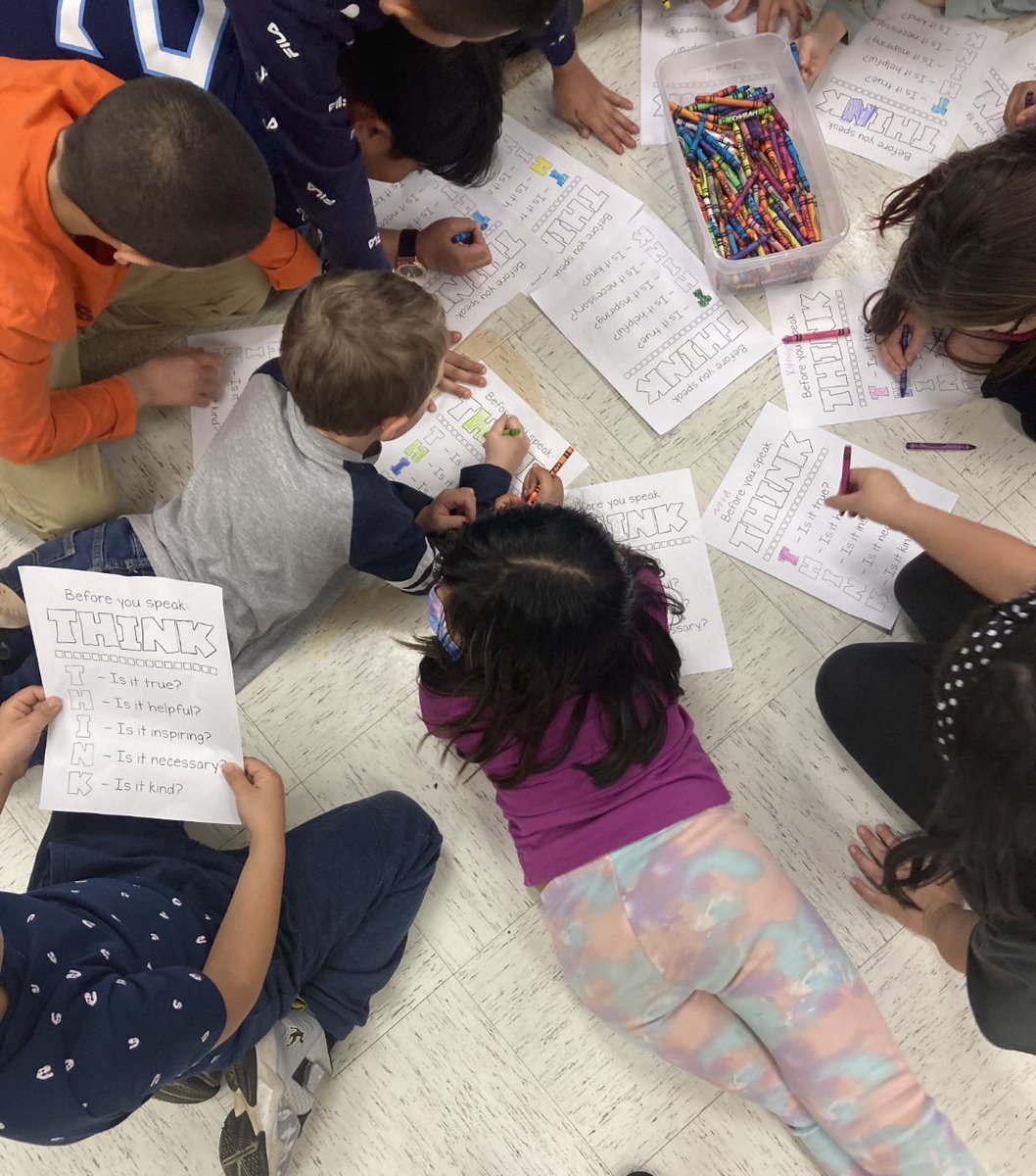 RCSK5SC's tweet photo. Students @RWS_Wildcats learning to think before they act #RippleEffect #ObjectLessons #LessonsForLife #SelfRegulation https://t.co/nSX8uJN3HF
