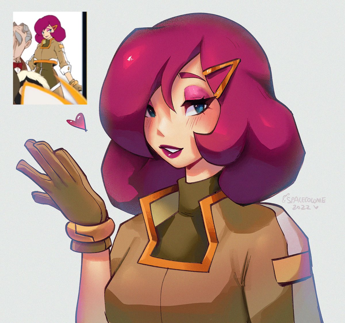 spacecolonie's tweet photo. i am obsessed with her….. who is she https://t.co/9bEN8zWi1g