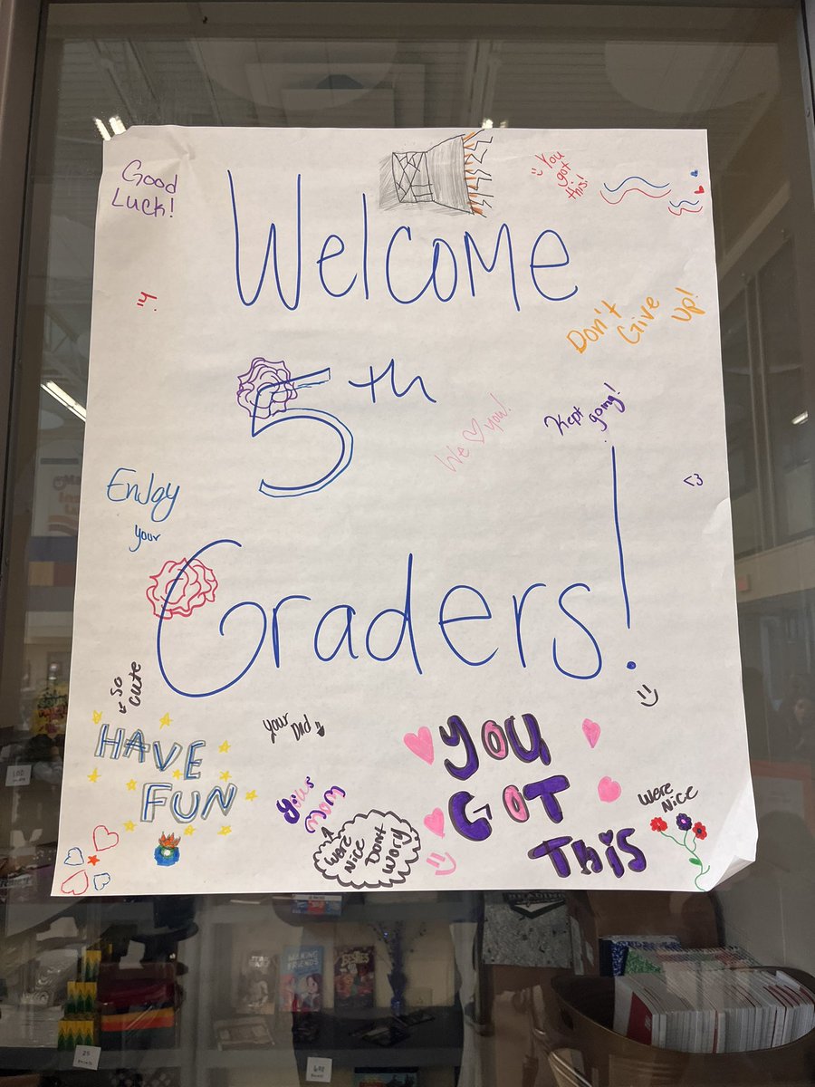 LionsRbms's tweet photo. Today was a special day at #redbankmiddleschool : this am reps from Student Voice Team &amp; Student Council took 100 #redbankelem 5th graders on tours of our school! There will be a 5th Grade Family Tour for all incoming 6th grade families NEXT THURSDAY, 3/31 from 5:30-6:30pm! https://t.co/9gn09pAnaK