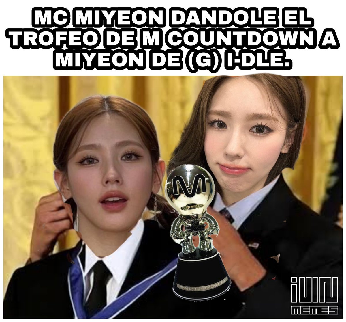 G_I_DLE_MEMES's tweet photo. Estuvo bien raro ese pedo.
#GIDLE #GIDLE_TOMBOY
#TOMBOY3rdWin #MIYEON https://t.co/1YTu4ue3EJ